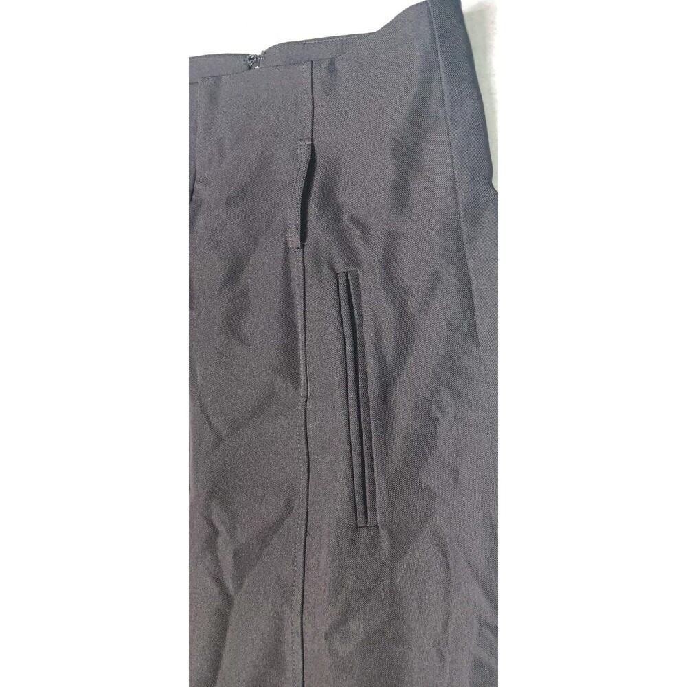 NWT! Commense High Waisted A Line Pleated Midi Skirt S Black Dark Academia Goth - Picture 6 of 14